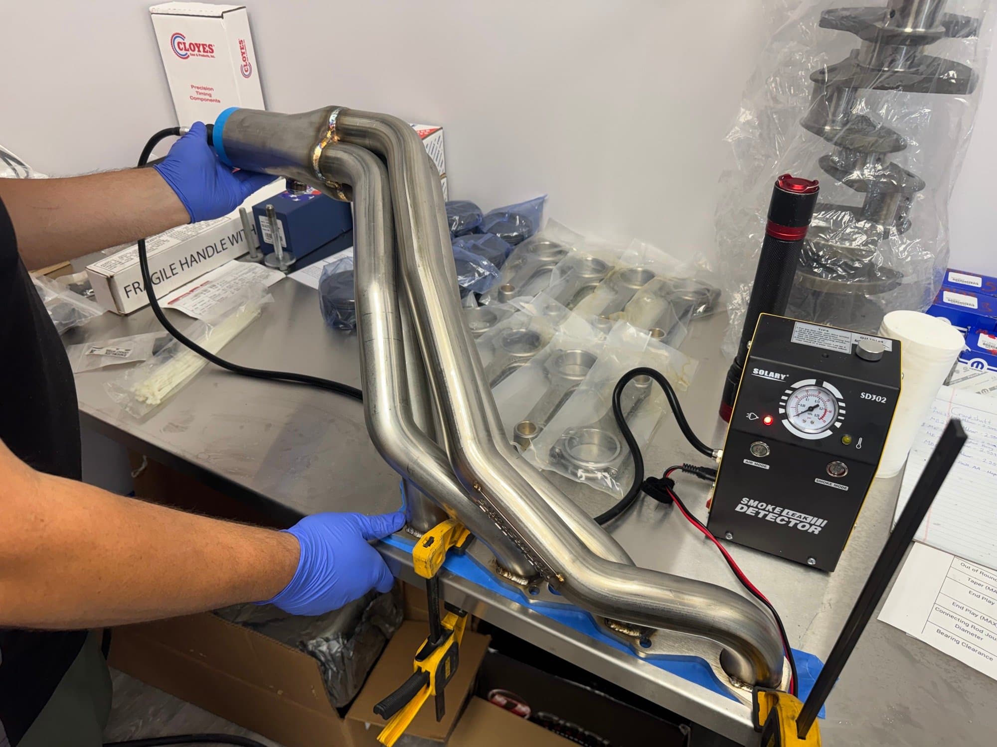 Custom Stainless Headers