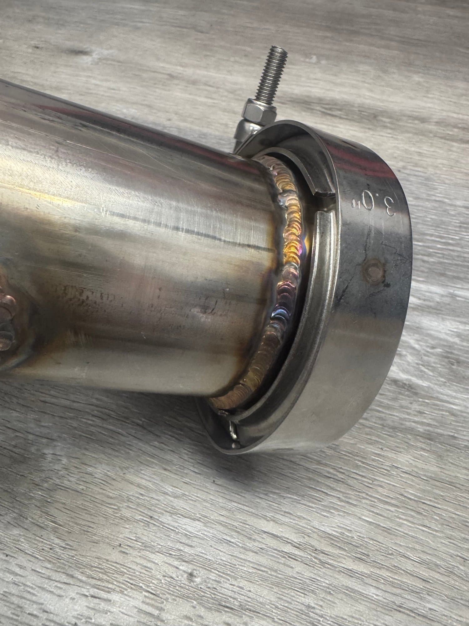 Custom Stainless Headers — detail 1